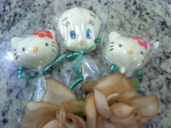 Pirulitos de Chocolate