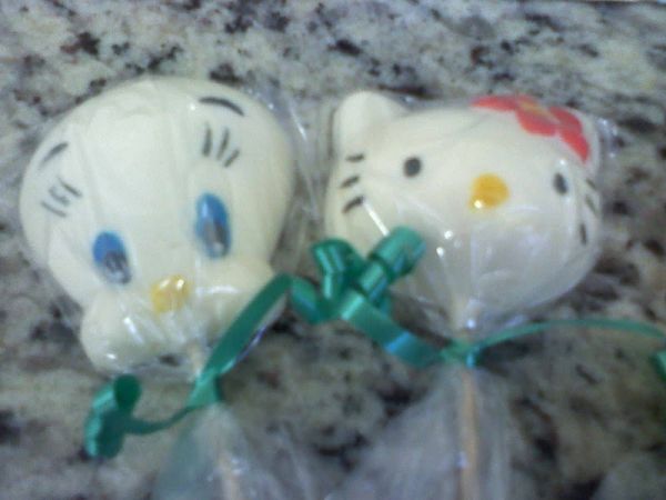 Pirulitos de Chocolate